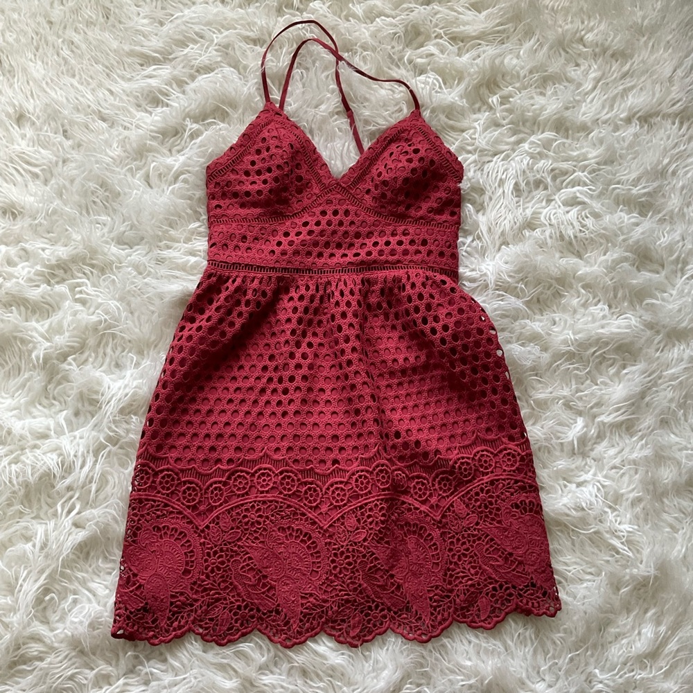 •Abercrombie & Fitch• Paisley Lace Dress‎ - Picture 2 of 9